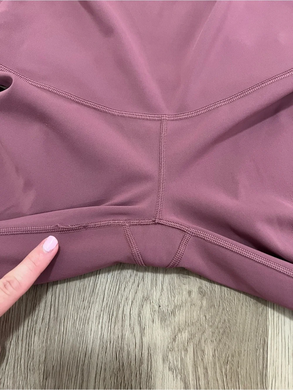 Lululemon Wunder Under Crop High Rise Roll Down Scallop Leggings Plumful